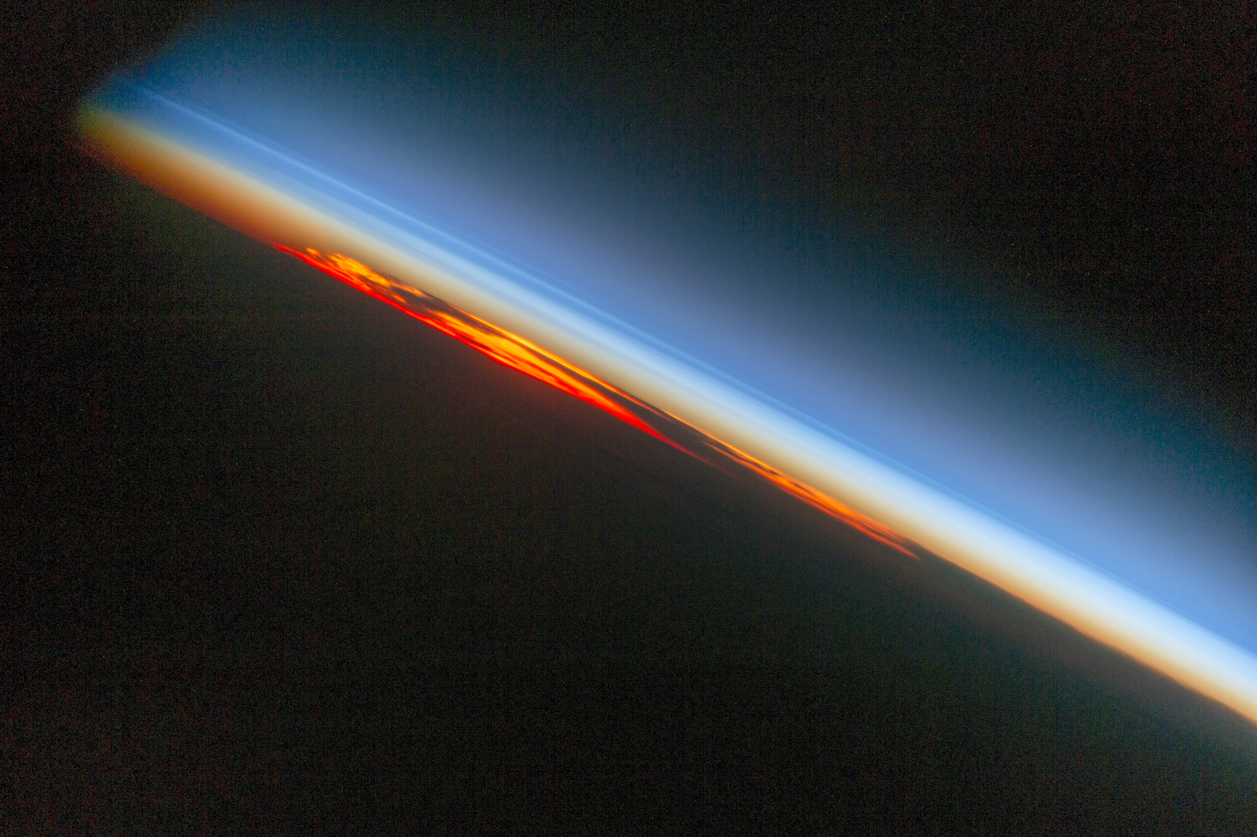 Orbital Sunset Satellite Dogfighting